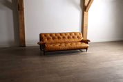 1965_“Rodeio”_Sofa_by_Jean_Gillon_for_Italma_Wood_Art,_Cognac_Leather,_Brazil
