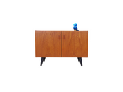 1970s_Danish_Teak_Cabinet_3_Drawers_Solid_Wood_Handles_Black