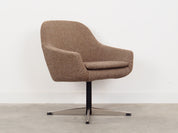 1970s_Scandinavian_Modern_Design_Brown_Armchair_Demark