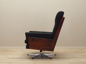1970s_Scandinavian_Modern_Office_Leather_Armchair_Demark.