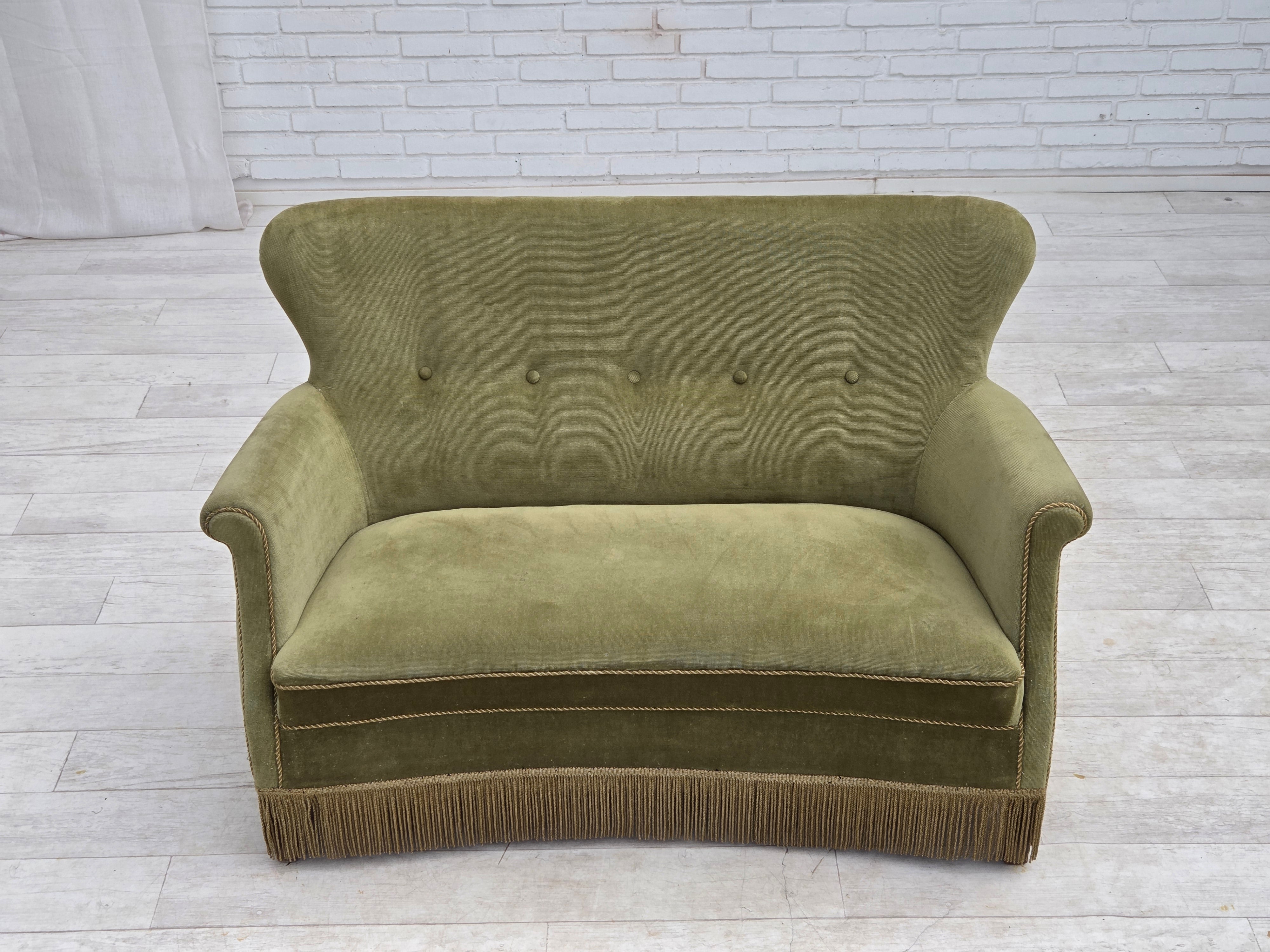 Danish_Light_Green_Velour_2-Seater_Sofa_with_Ash_Legs,_1960s–1970s