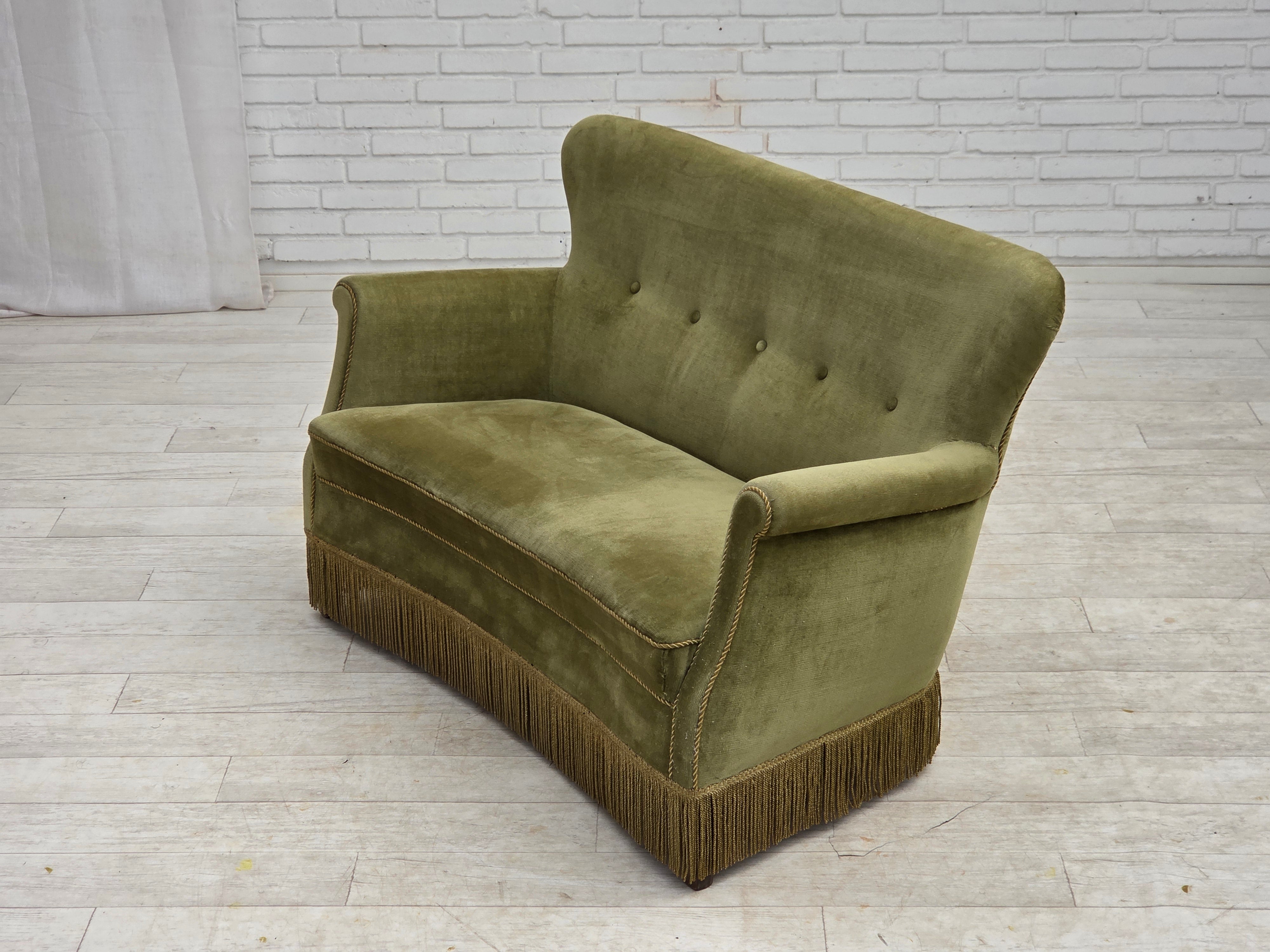 Danish_Light_Green_Velour_2-Seater_Sofa_with_Ash_Legs,_1960s–1970s