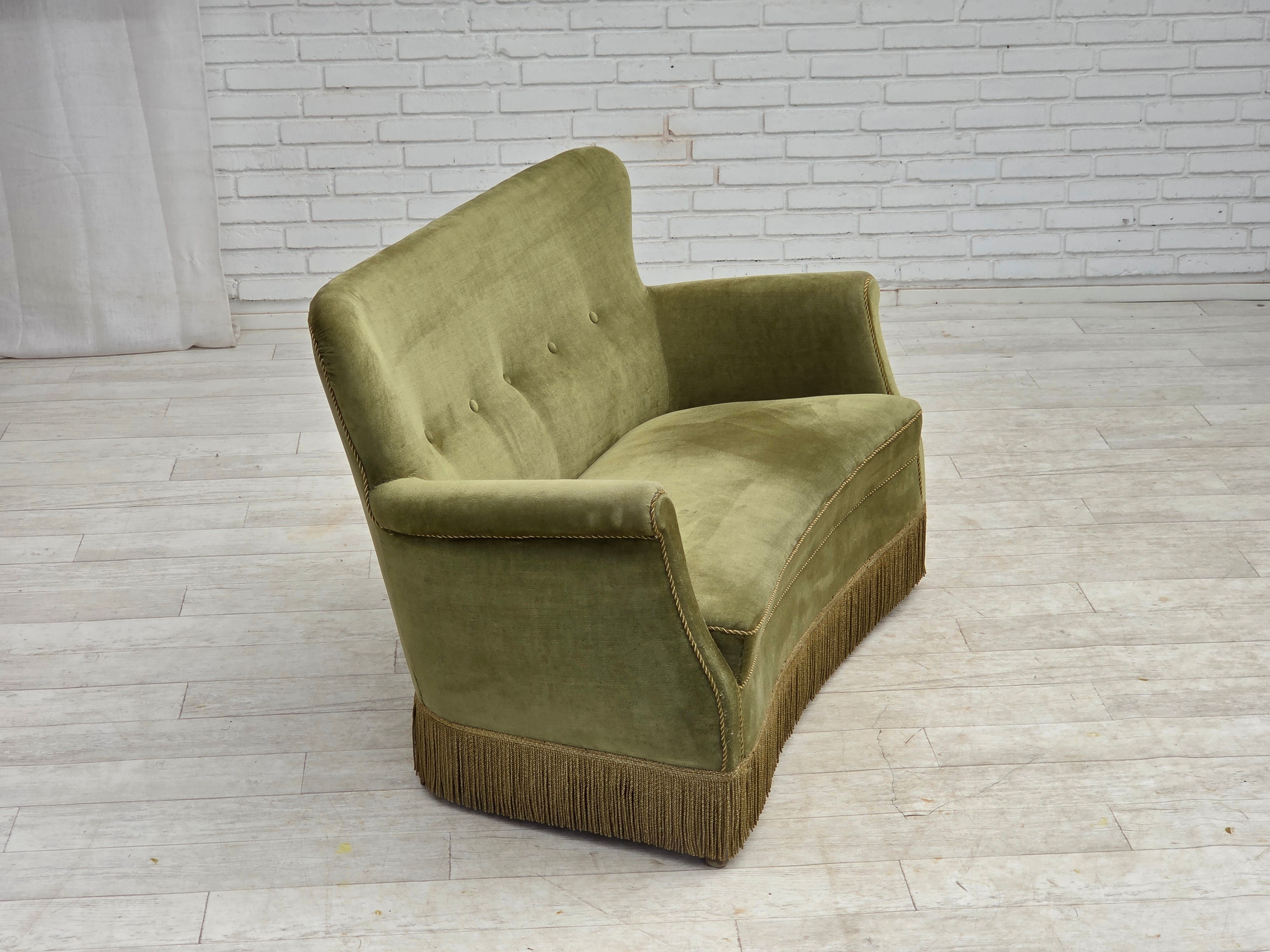 Danish_Light_Green_Velour_2-Seater_Sofa_with_Ash_Legs,_1960s–1970s