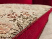 Danish_Drop-Arm_Spanish_3-Seater_Sofa_in_Red_Velour_with_Ash_Legs,_1970s