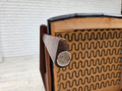 Danish_Armchair_in_Black_Faux_Leather_with_Teak_Legs_and_Armrests,_1970s