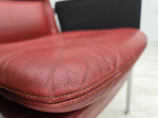 Arne_Vodder_Easy_Chair_for_Sibast_Møbler_in_Leather,_Chrome_and_Wood,_Denmark,_1970s