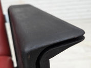Arne_Vodder_Easy_Chair_for_Sibast_Møbler_in_Leather,_Chrome_and_Wood,_Denmark,_1970s