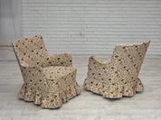 Danish_Mid-Century_Modern_Armchair_with_Original_Jacquard_Upholstery_and_Ash_Wood_Legs,_1970s