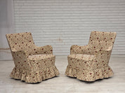 Danish_Mid-Century_Modern_Armchair_with_Original_Jacquard_Upholstery_and_Ash_Wood_Legs,_1970s