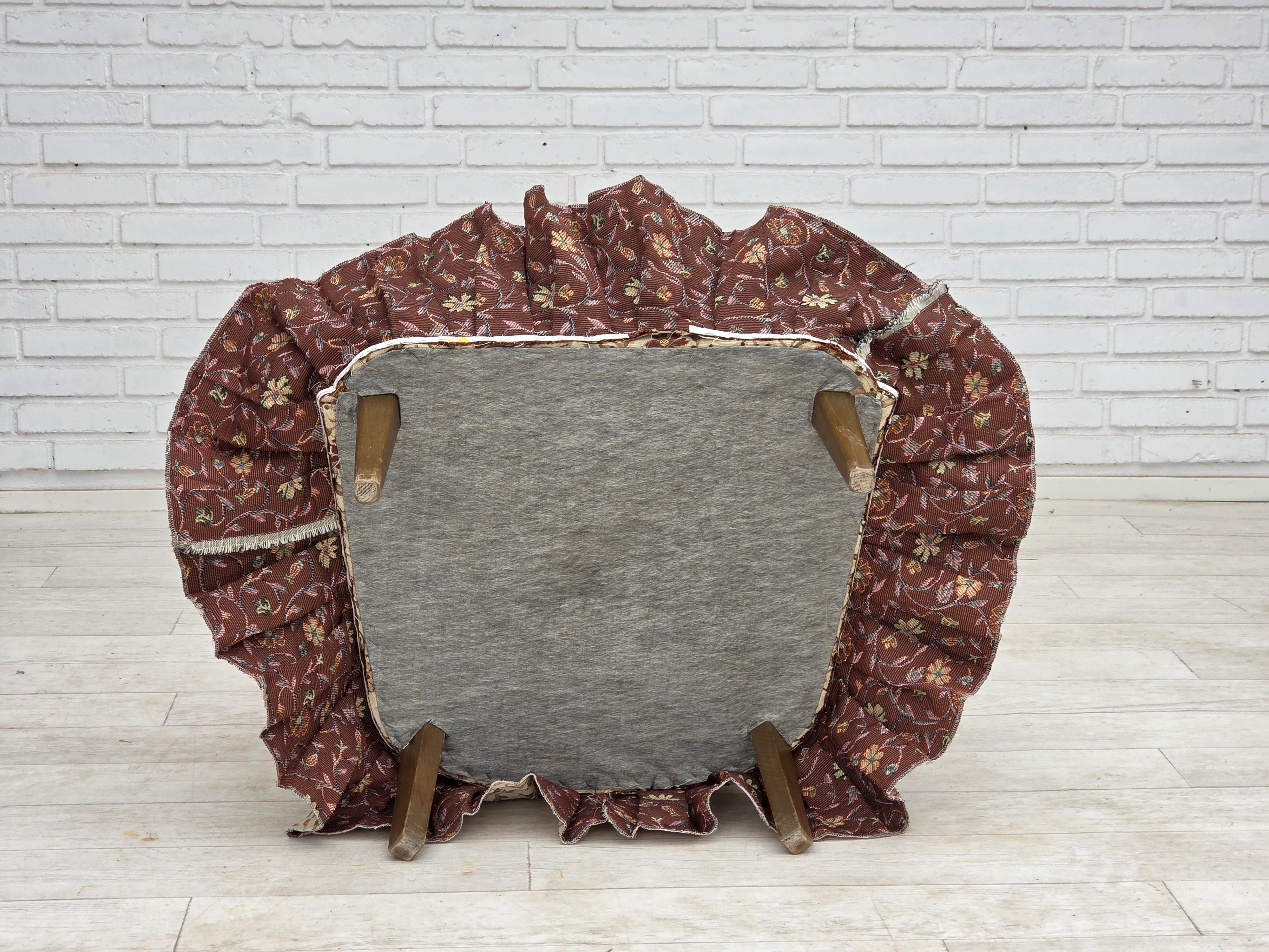 Danish_Mid-Century_Modern_Armchair_with_Original_Jacquard_Upholstery_and_Ash_Wood_Legs,_1970s