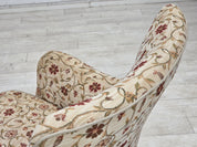 Danish_Mid-Century_Modern_Armchair_with_Original_Jacquard_Upholstery_and_Ash_Wood_Legs,_1970s