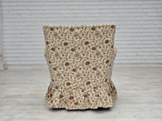 Danish_Mid-Century_Modern_Armchair_with_Original_Jacquard_Upholstery_and_Ash_Wood_Legs,_1970s