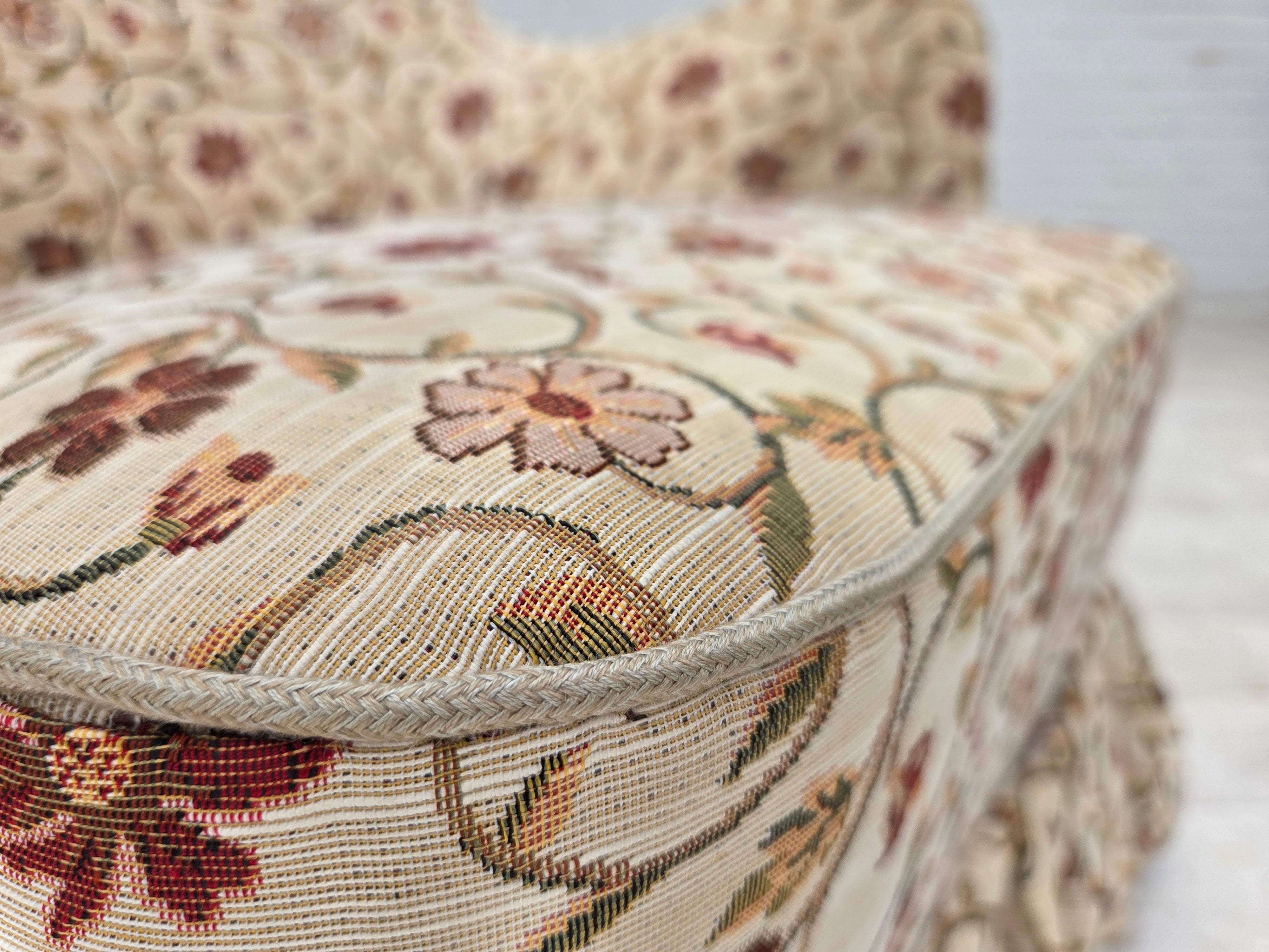 Danish_Mid-Century_Modern_Armchair_with_Original_Jacquard_Upholstery_and_Ash_Wood_Legs,_1970s