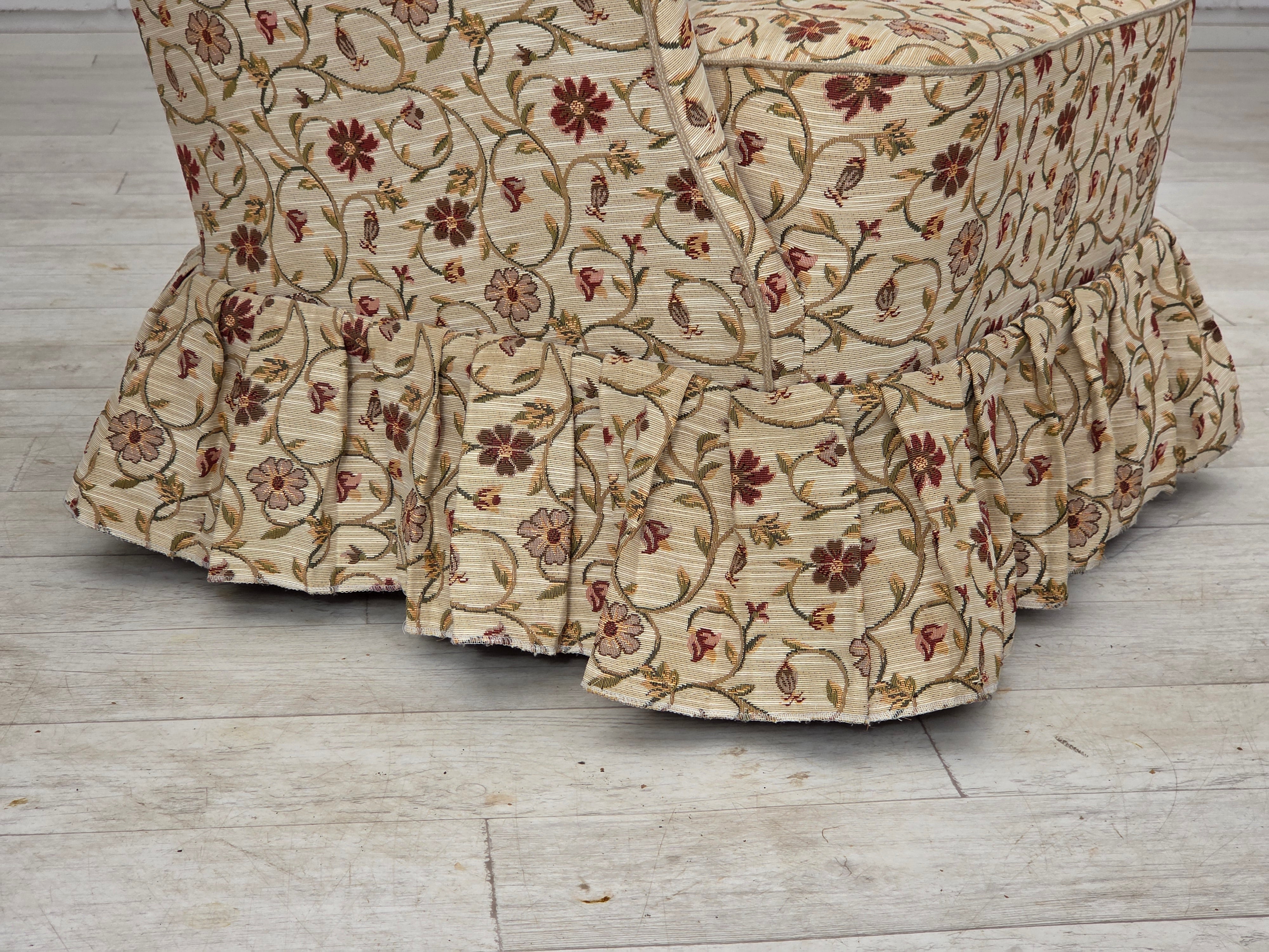 Danish_Mid-Century_Modern_Armchair_with_Original_Jacquard_Upholstery_and_Ash_Wood_Legs,_1970s