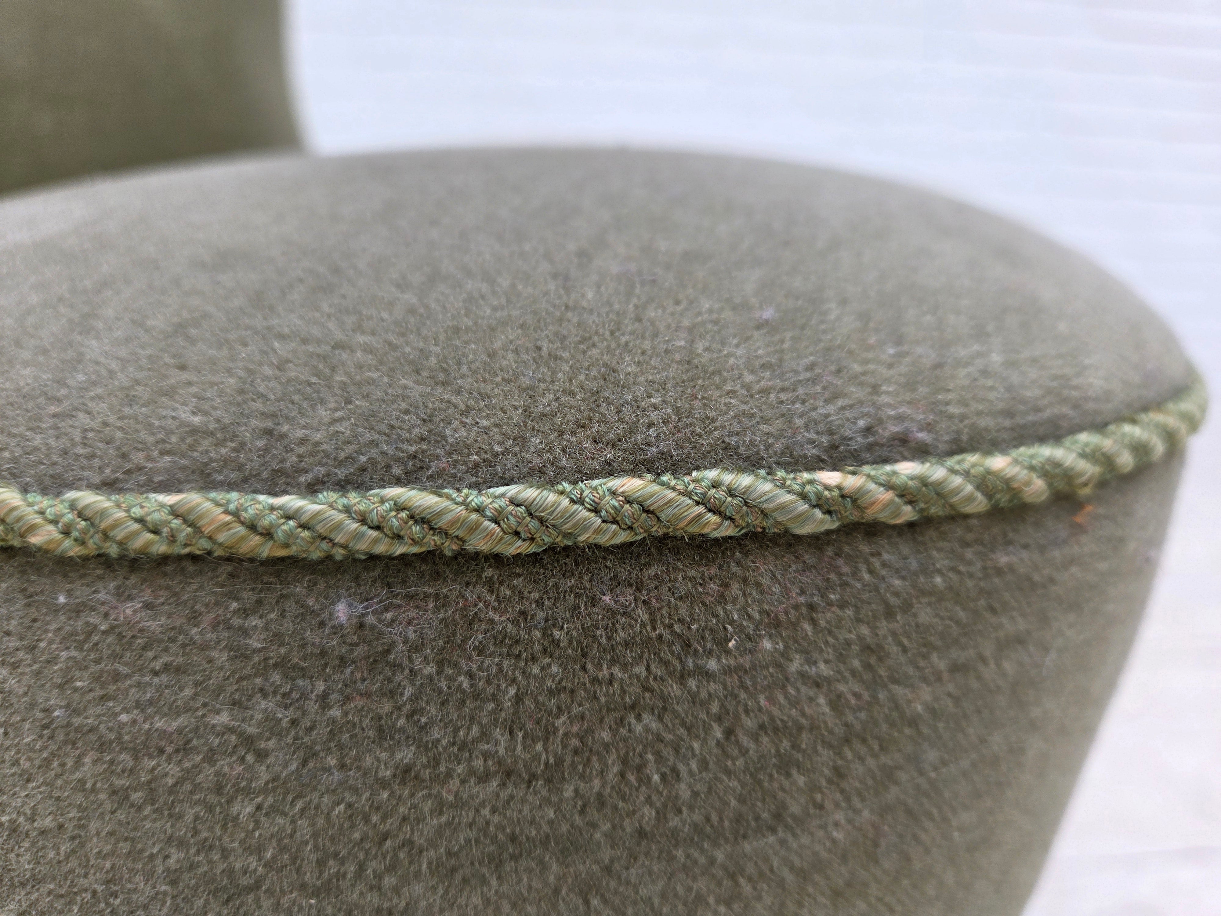 Danish_Lounge_Chair_in_Green_Velour,_Beech_Wood,_Denmark,_1970s
