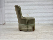Danish_Lounge_Chair_in_Green_Velour,_Beech_Wood,_Denmark,_1970s
