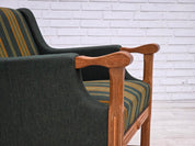 Danish_Oak_Lounge_Chair_in_Green_Wool,_Denmark,_1970s