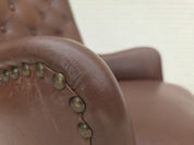 Danish_Brown_Leather_Lounge_Chair_with_Beech_Legs,_1970s