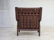 GE530_High-Back_Leather_Armchair_by_Hans_J._Wegner_for_Getama,_Dark_Oak,_Denmark,_circa_1975
