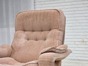 Scandinavian_Swivel_Lounge_Chair_in_Beige_Upholstery,_Denmark_or_Sweden,_1970s