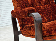 Danish_Mid-Century_Modern_Bent_Oak_Armchair_with_Original_Dark_Red_Velour_Upholstery,_1970s