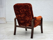 Danish_Mid-Century_Modern_Bent_Oak_Armchair_with_Original_Dark_Red_Velour_Upholstery,_1970s