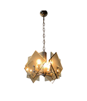 1970s_Fontana_Arte_Ceiling_Lamp_in_Amber_Crystal_Glass_and_Chrome,_Italy