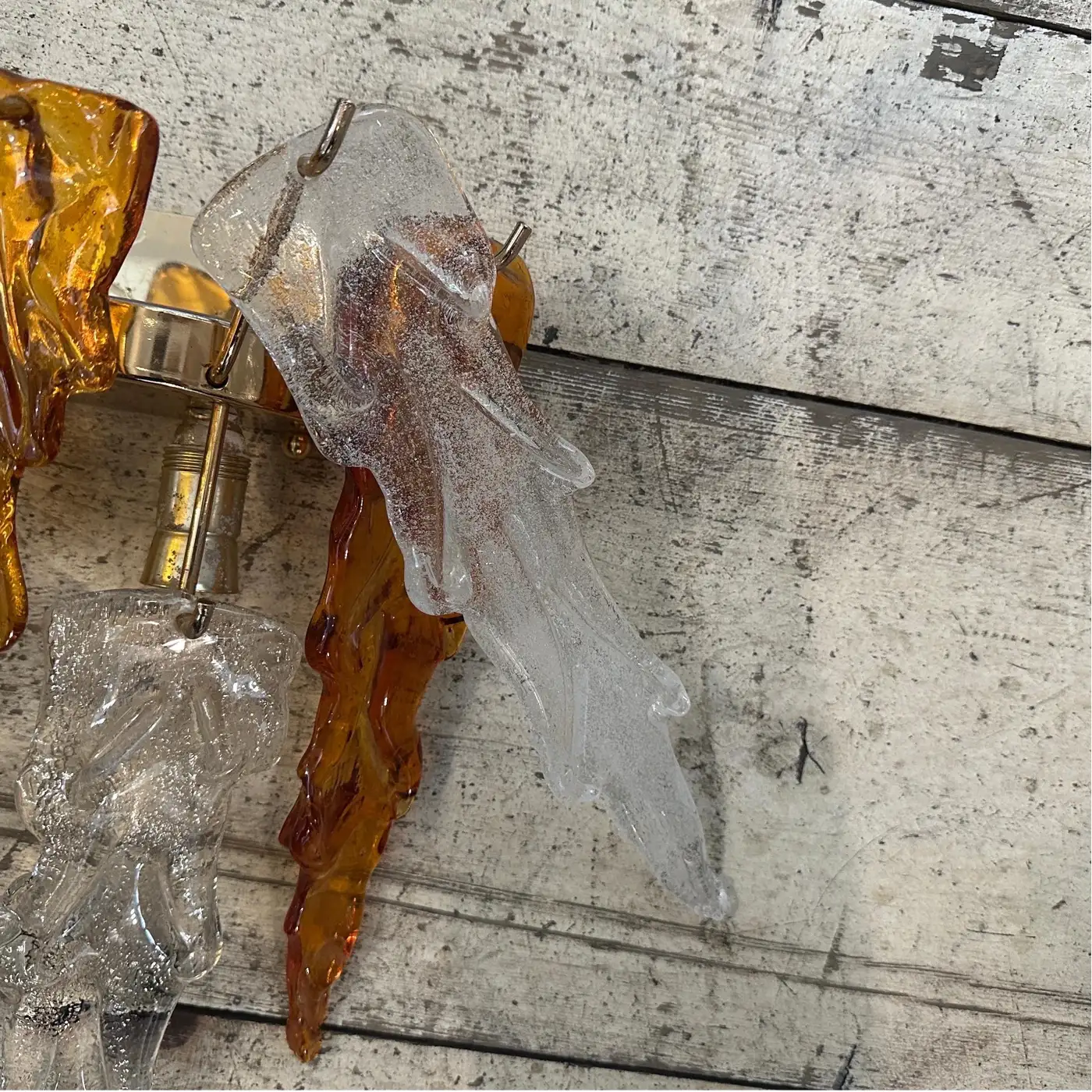 Set_of_2_1970s_Mid-Century_Modern_Brass_and_Murano_Glass_Wall_Sconces_by_Mazzega