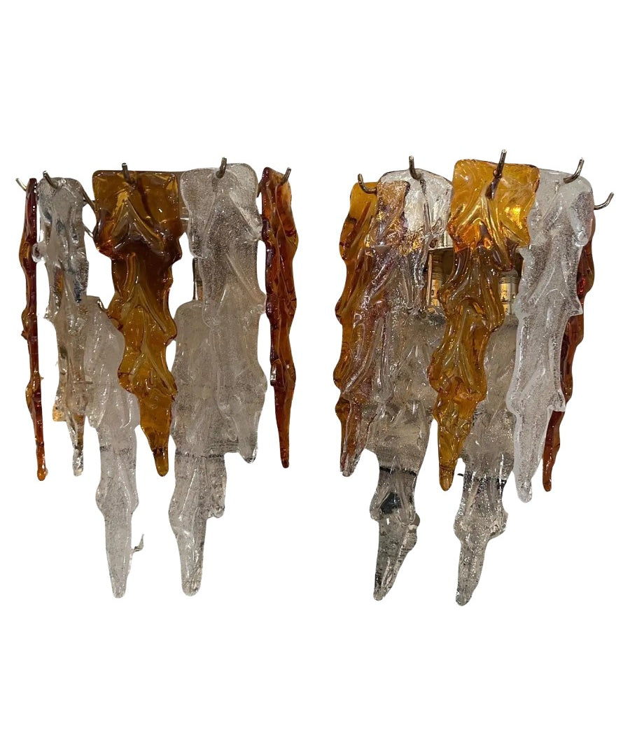 Set_of_2_1970s_Mid-Century_Modern_Brass_and_Murano_Glass_Wall_Sconces_by_Mazzega