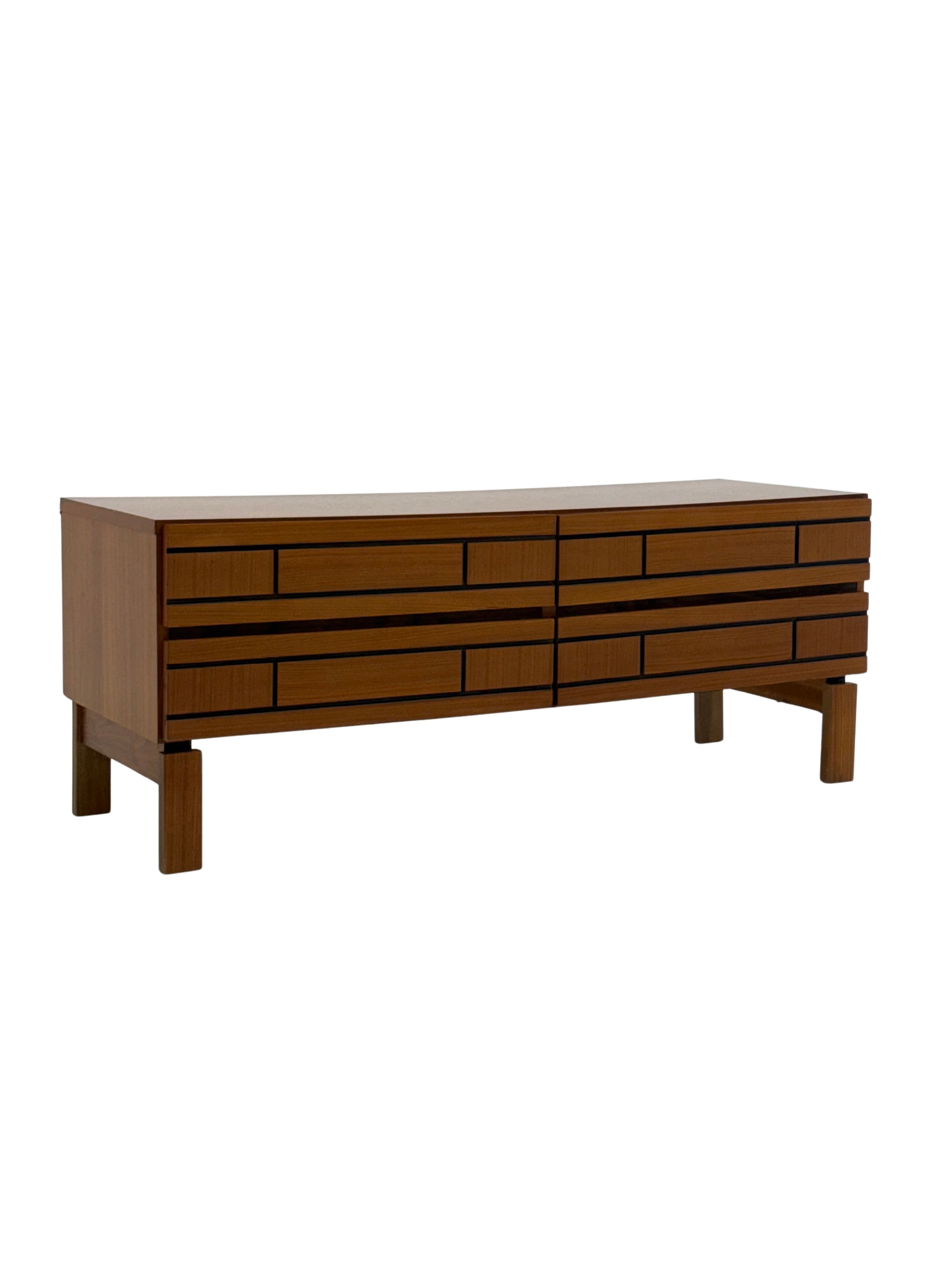 1970s_Minimalist_Italian_Low_Wooden_Sideboard,_Italy
