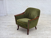 Norwegian_Green_Fabric_Lounge_Chair_with_Teak_Frame,_1970s