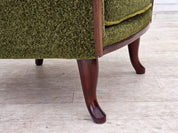 Norwegian_Green_Fabric_Lounge_Chair_with_Teak_Frame,_1970s