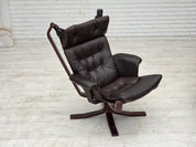 Sigurd_Ressel_Falcon_Lounge_Chair_for_Vatne_Møbler_in_Brown_Leather_and_Bentwood,_Norway,_1970s