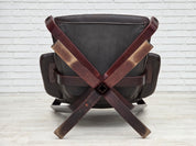 Sigurd_Ressel_Falcon_Lounge_Chair_for_Vatne_Møbler_in_Brown_Leather_and_Bentwood,_Norway,_1970s