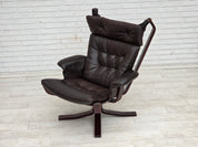 Sigurd_Ressel_Falcon_Lounge_Chair_for_Vatne_Møbler_in_Brown_Leather_and_Bentwood,_Norway,_1970s