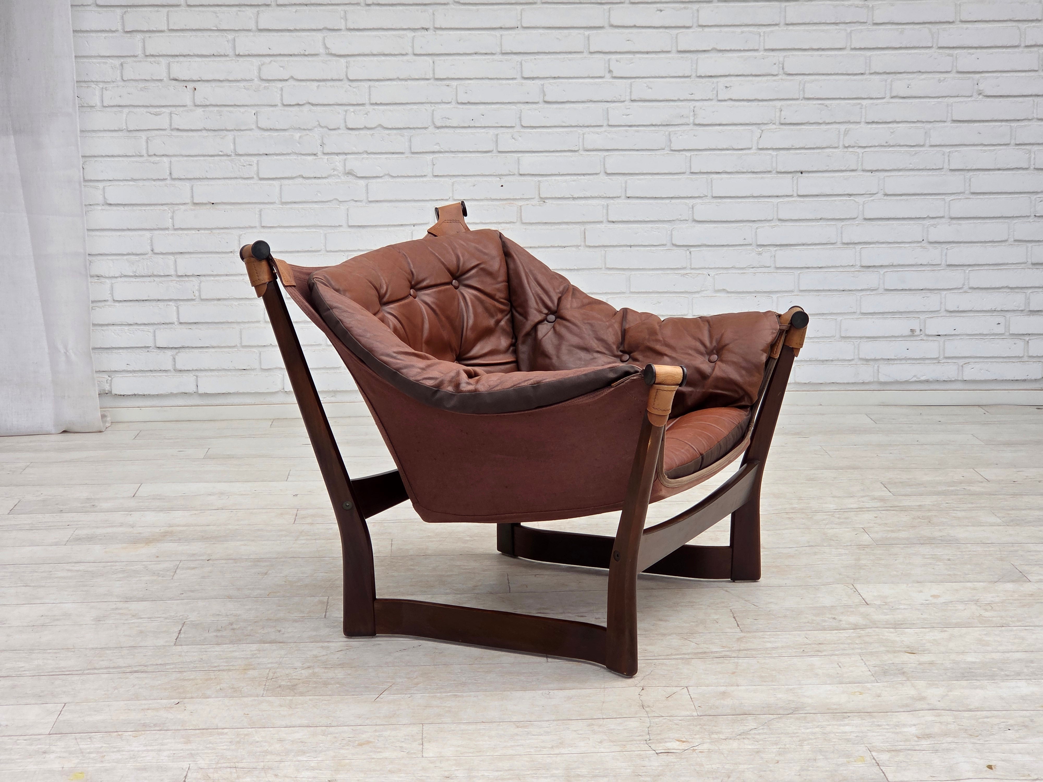 Trega_Lounge_Chair_by_Tormod_Alnaes_for_Sørlie_Møbler,_Norway,_1970s