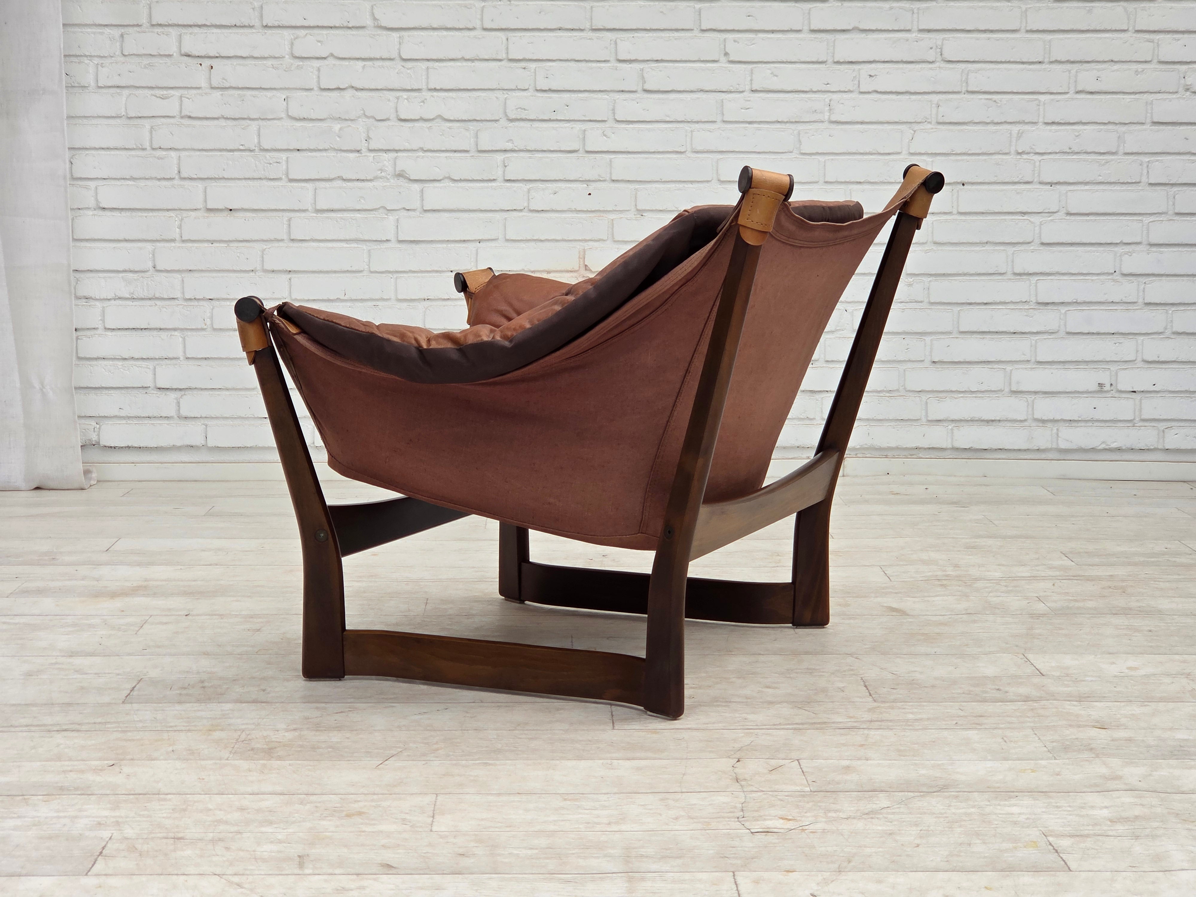 Trega_Lounge_Chair_by_Tormod_Alnaes_for_Sørlie_Møbler,_Norway,_1970s