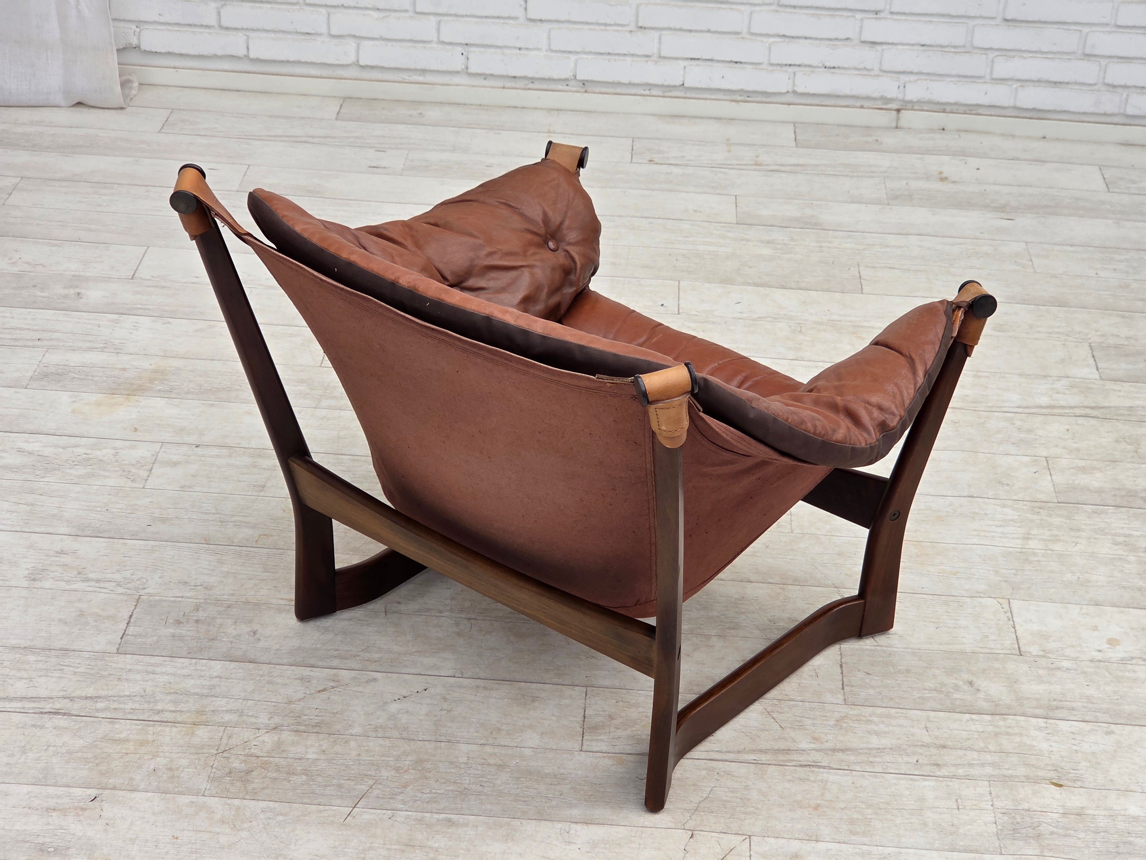 Trega_Lounge_Chair_by_Tormod_Alnaes_for_Sørlie_Møbler,_Norway,_1970s
