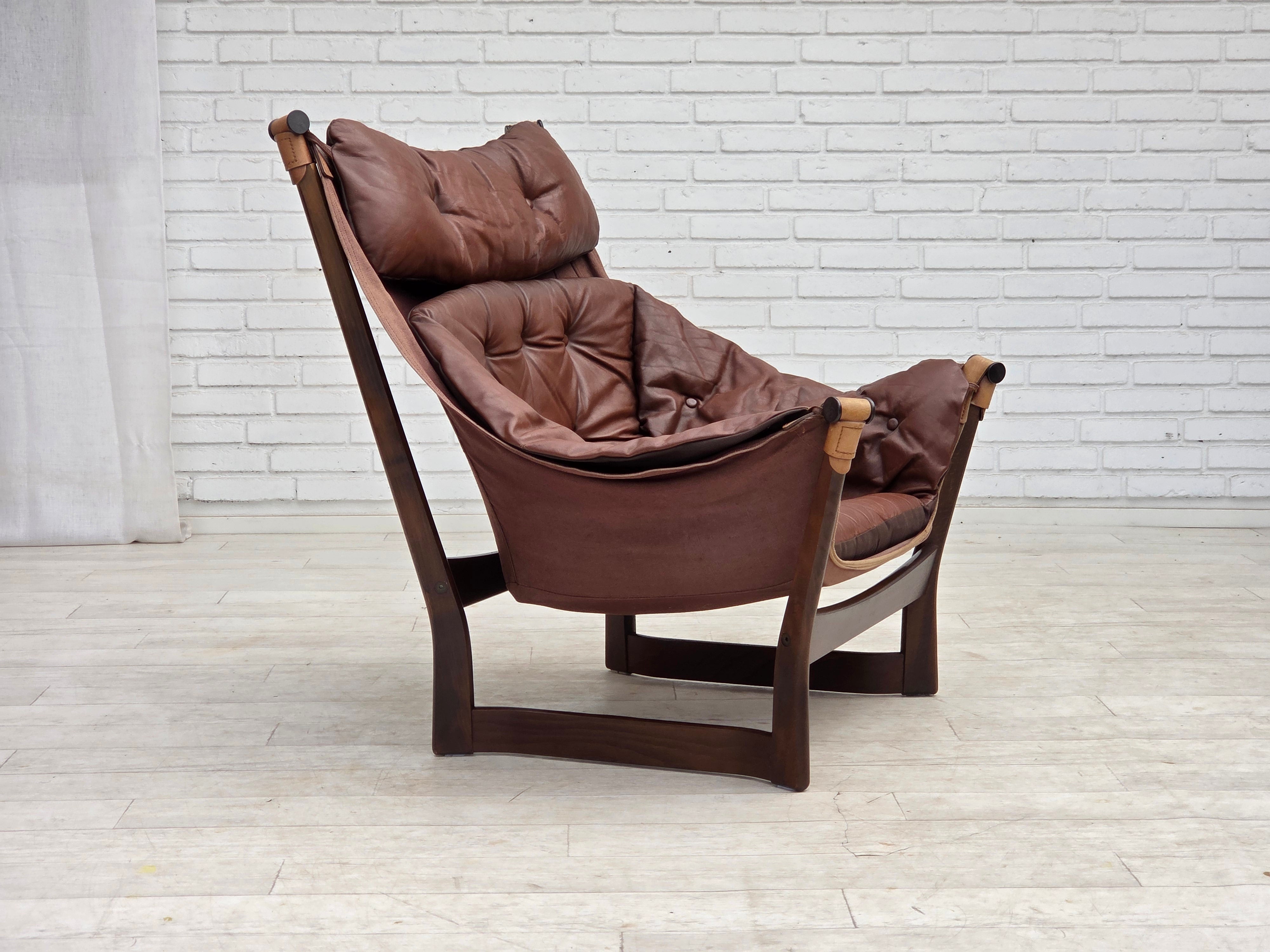 Trega_Lounge_Chair_by_Tormod_Alnaes_for_Sørlie_Møbler,_Norway,_1970s