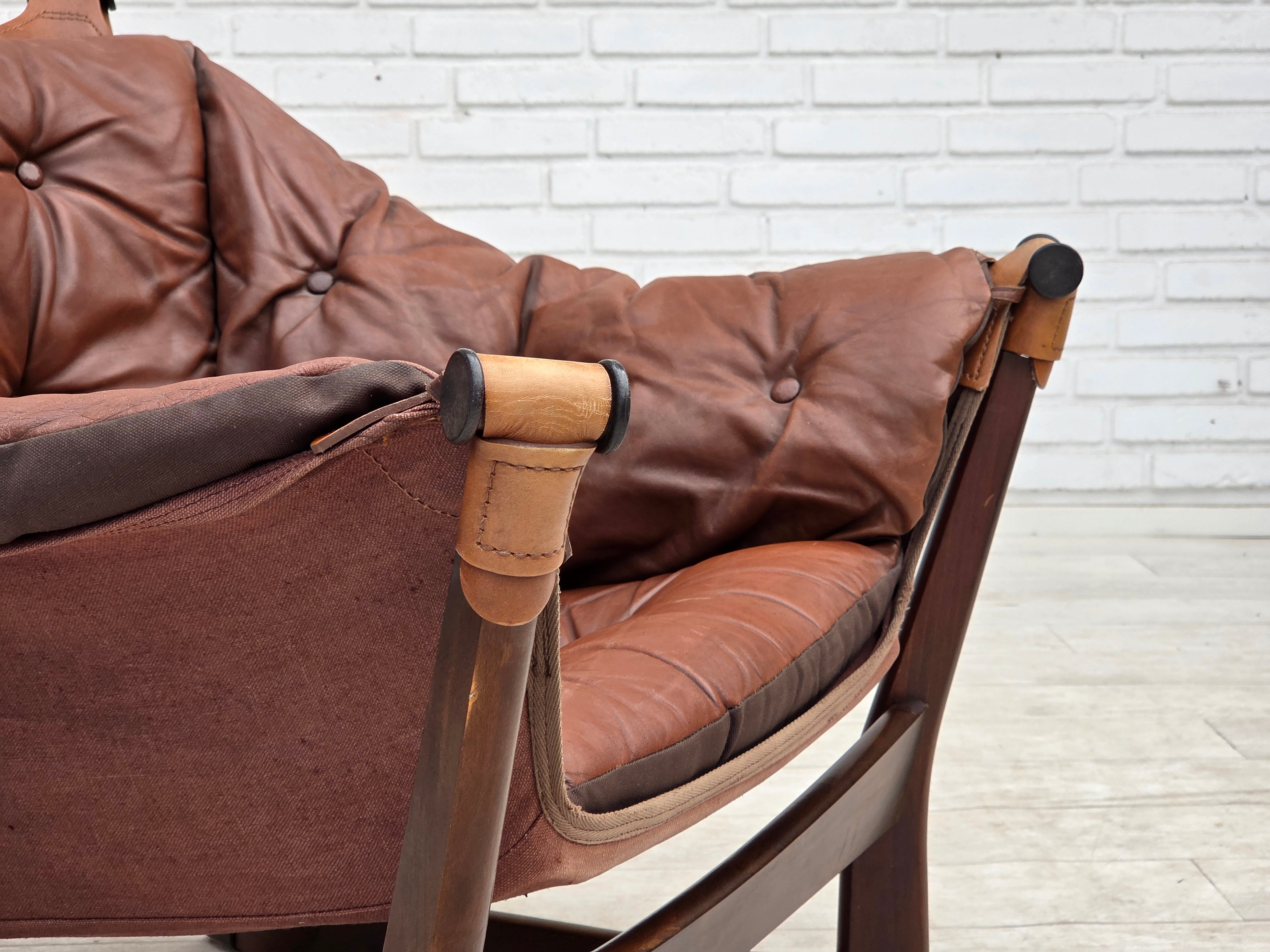 Trega_Lounge_Chair_by_Tormod_Alnaes_for_Sørlie_Møbler,_Norway,_1970s