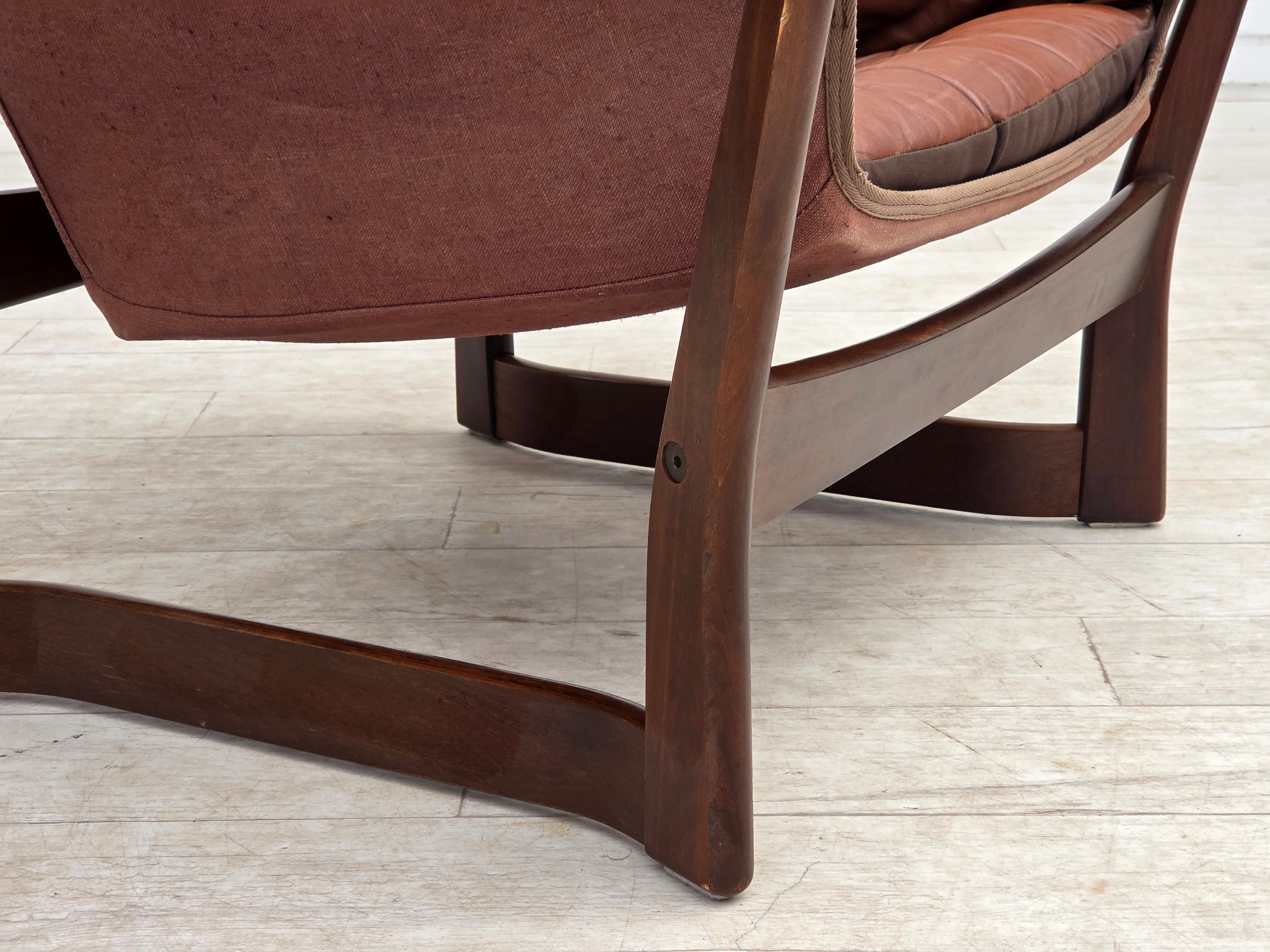 Trega_Lounge_Chair_by_Tormod_Alnaes_for_Sørlie_Møbler,_Norway,_1970s