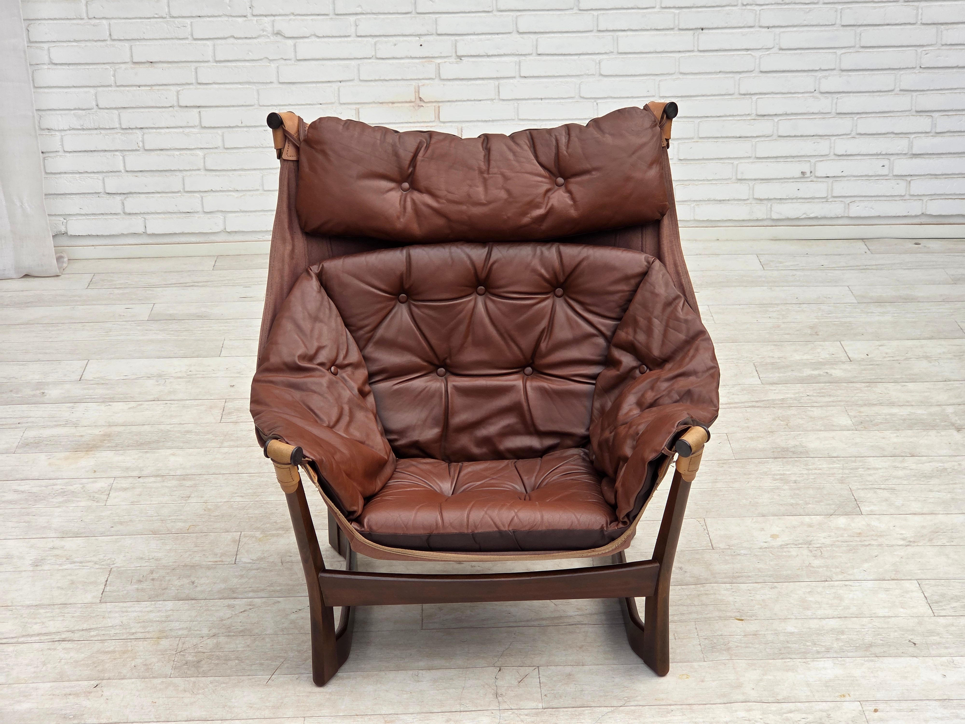 Trega_Lounge_Chair_by_Tormod_Alnaes_for_Sørlie_Møbler,_Norway,_1970s