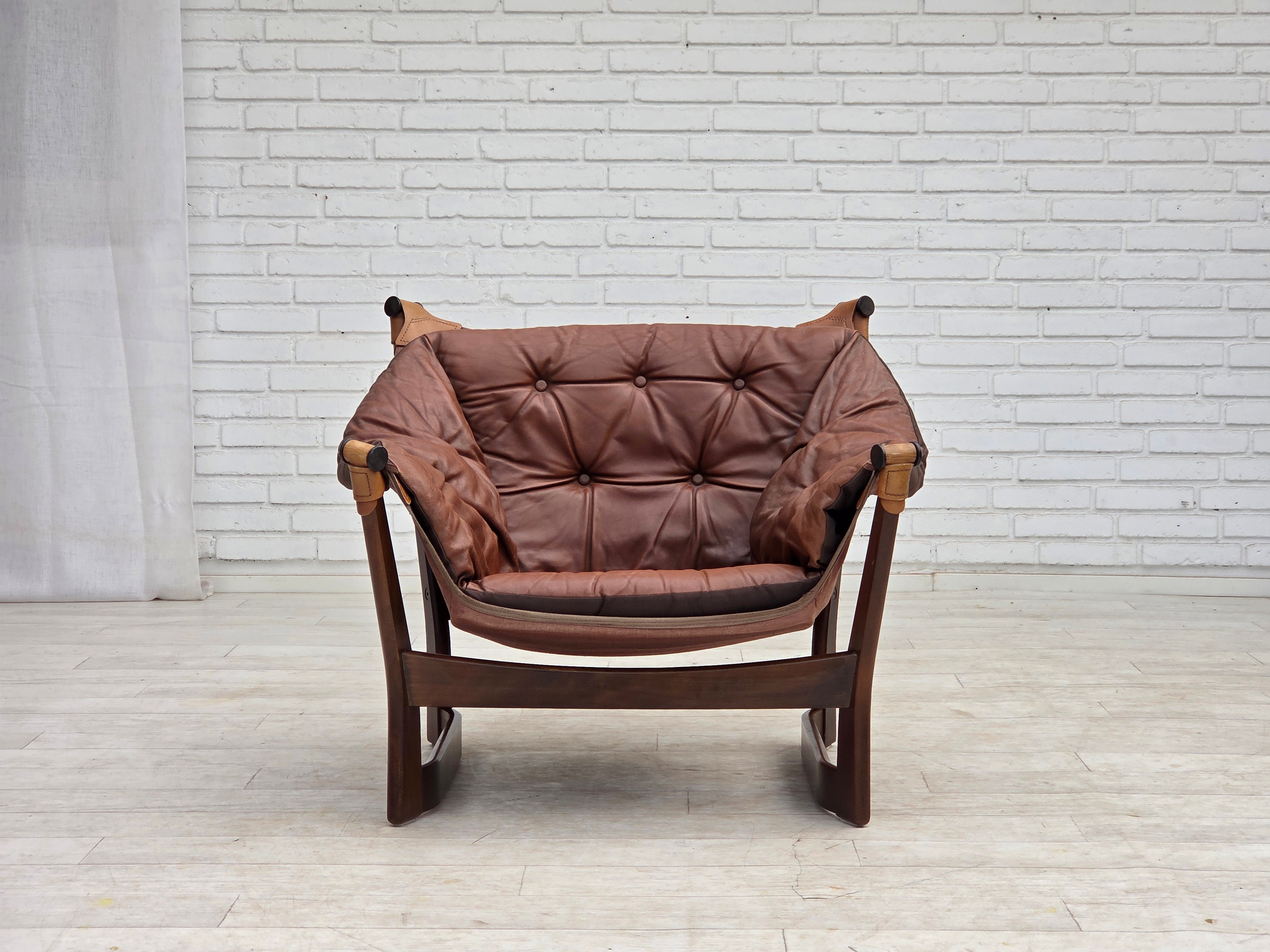 Trega_Lounge_Chair_by_Tormod_Alnaes_for_Sørlie_Møbler,_Norway,_1970s