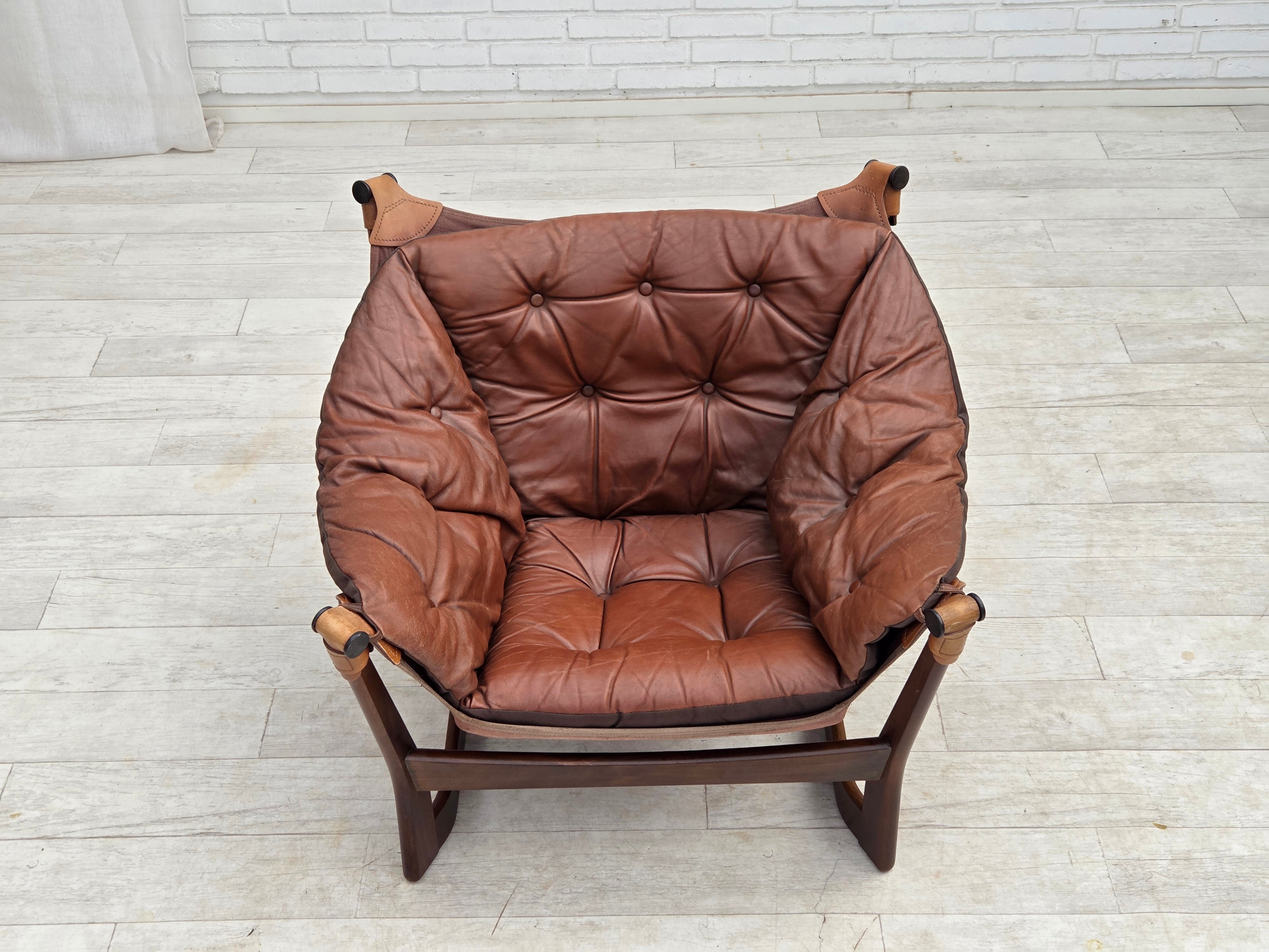 Trega_Lounge_Chair_by_Tormod_Alnaes_for_Sørlie_Møbler,_Norway,_1970s