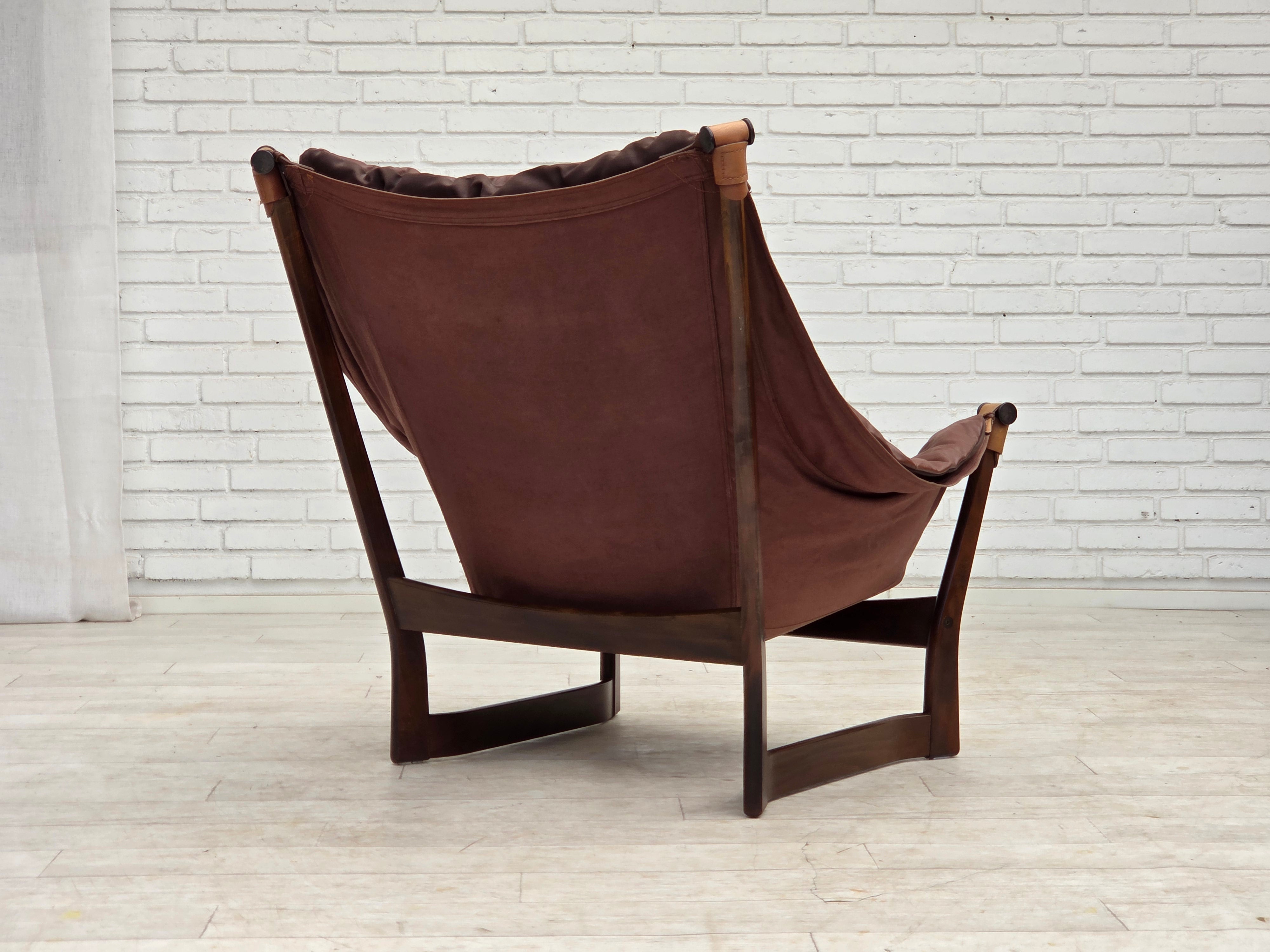 Trega_Lounge_Chair_by_Tormod_Alnaes_for_Sørlie_Møbler,_Norway,_1970s