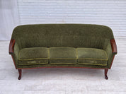 Scandinavian_Green_Fabric_3-Seater_Sofa_with_Teak_Details,_Denmark_or_Sweden,_1970s