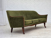 Scandinavian_Green_Fabric_3-Seater_Sofa_with_Teak_Details,_Denmark_or_Sweden,_1970s