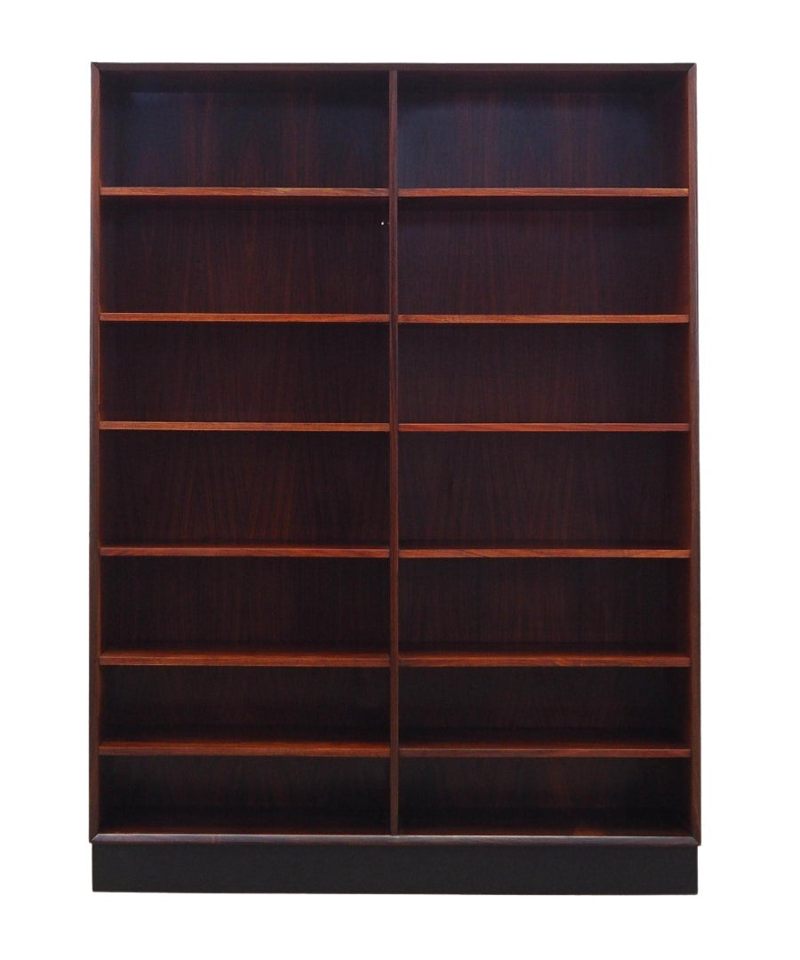 1970s_Rosewood_Bookcase_by_Hundevad_with_Adjustable_Shelves,_Denmark
