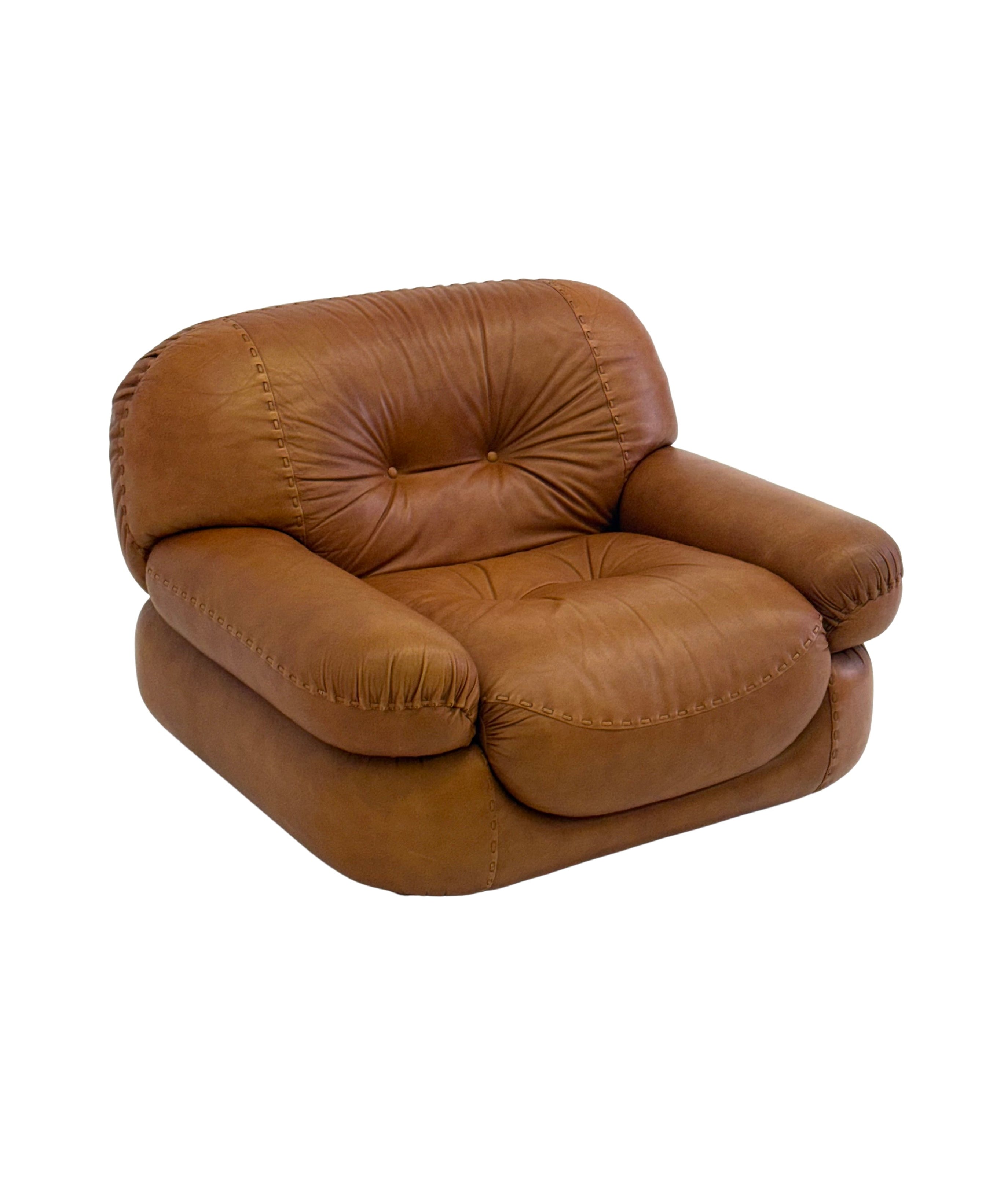 1970s_Sapporo_Leather_Armchair_by_Mario_Marenco_for_Mobil_Girgi,_Italy