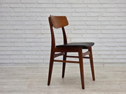 Set_of_4_Dining_Chairs_by_Findahl_Møbelfabrik,_Teak_and_Black_Leatherette,_Denmark,_1960s